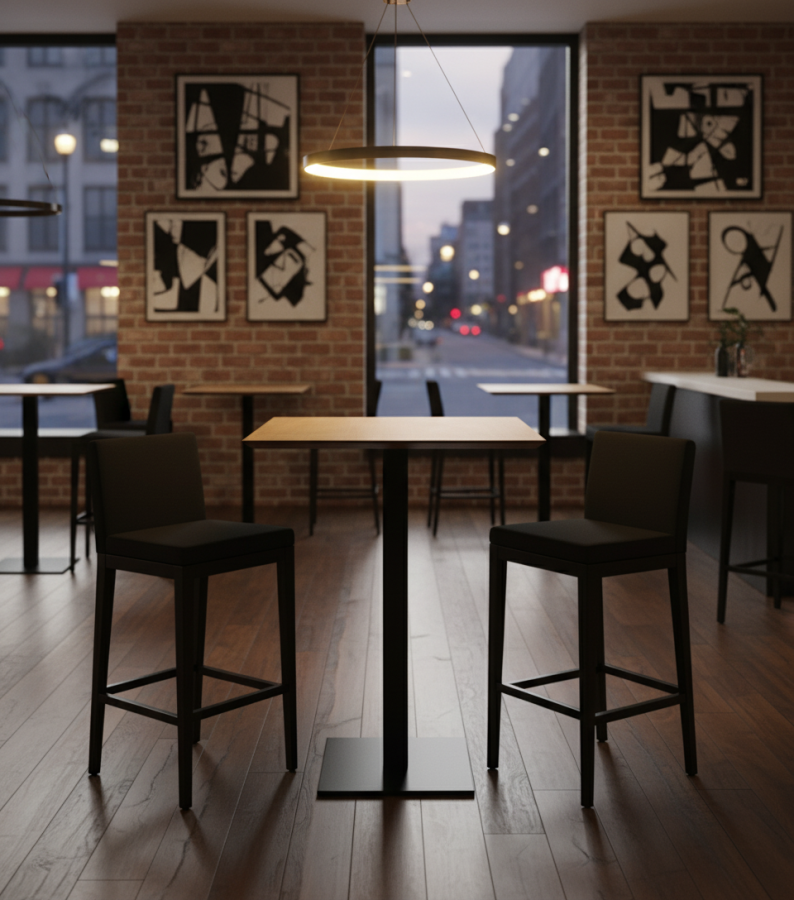 Стол Manhattan One Bar коричневый_2