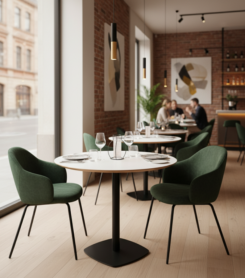 Стол Brooklyn белый матовый_2