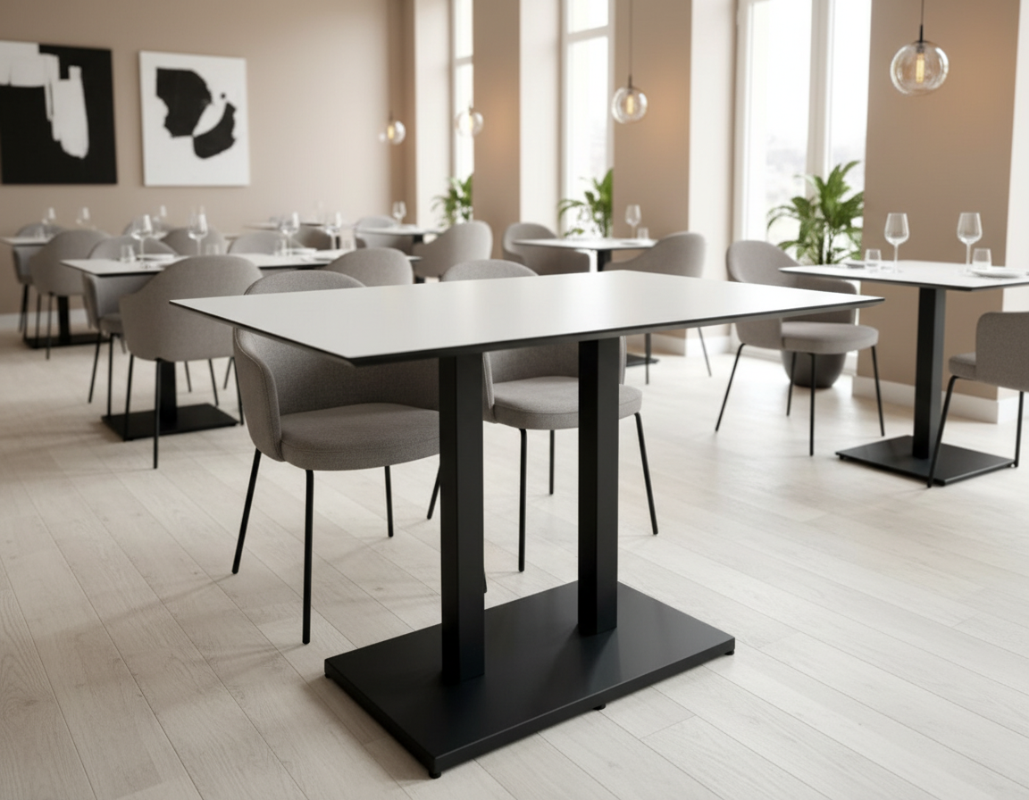 Стол Chelsea Mono белый матовый_2