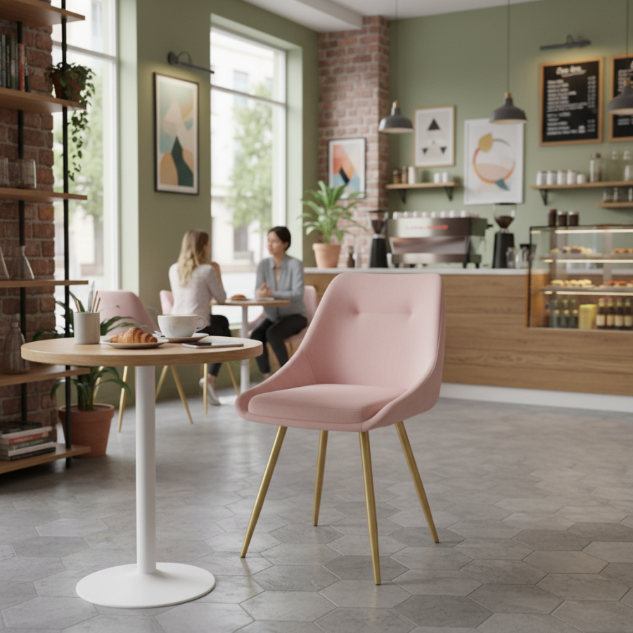 Стул Amady розовый_2