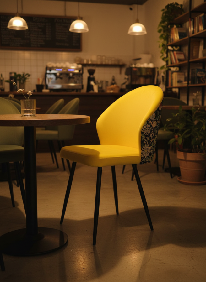 Стул Regina (Гобелен) желтый_2