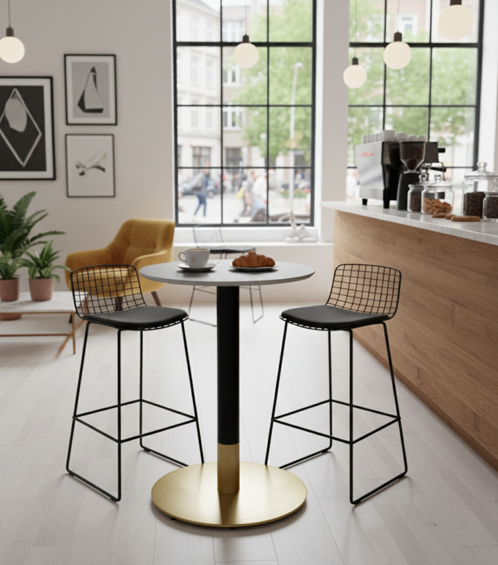 Столешница HPL-Фанера серый