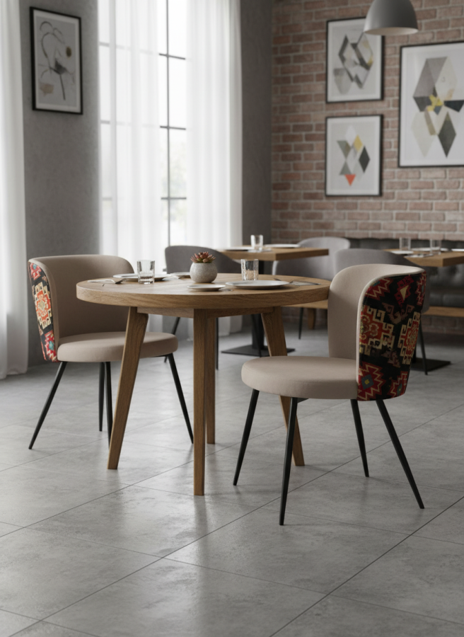 Стул Tron (Гобелен) бежевый_2