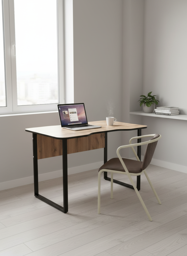 Стол компьютерный Atlas Дуб Ватан_2