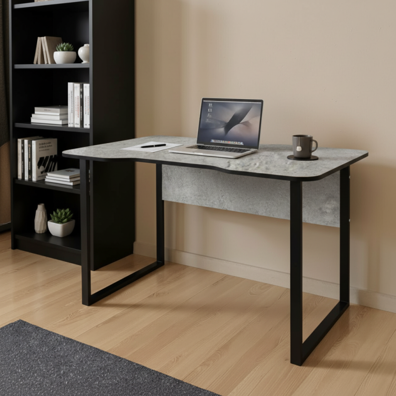 Стол компьютерный Atlas копия №1762514053 Цемент_11